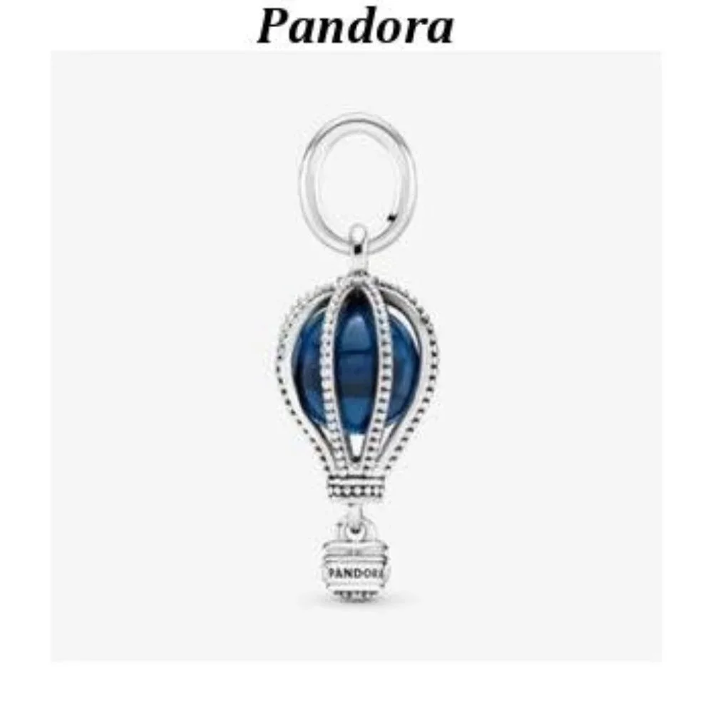 Pandora Blue Hot Air Balloon Travel Charm